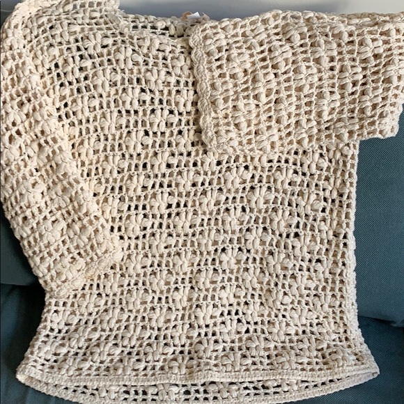 Hand made knitted sweater pit to pit ~23-24 in - Picture 5 of 7